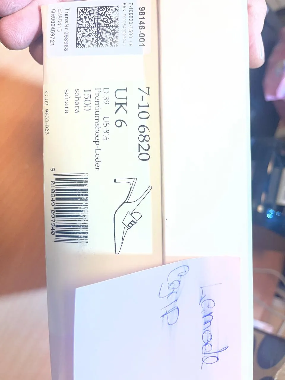 Туфли GWEN артикул 71068201500_N