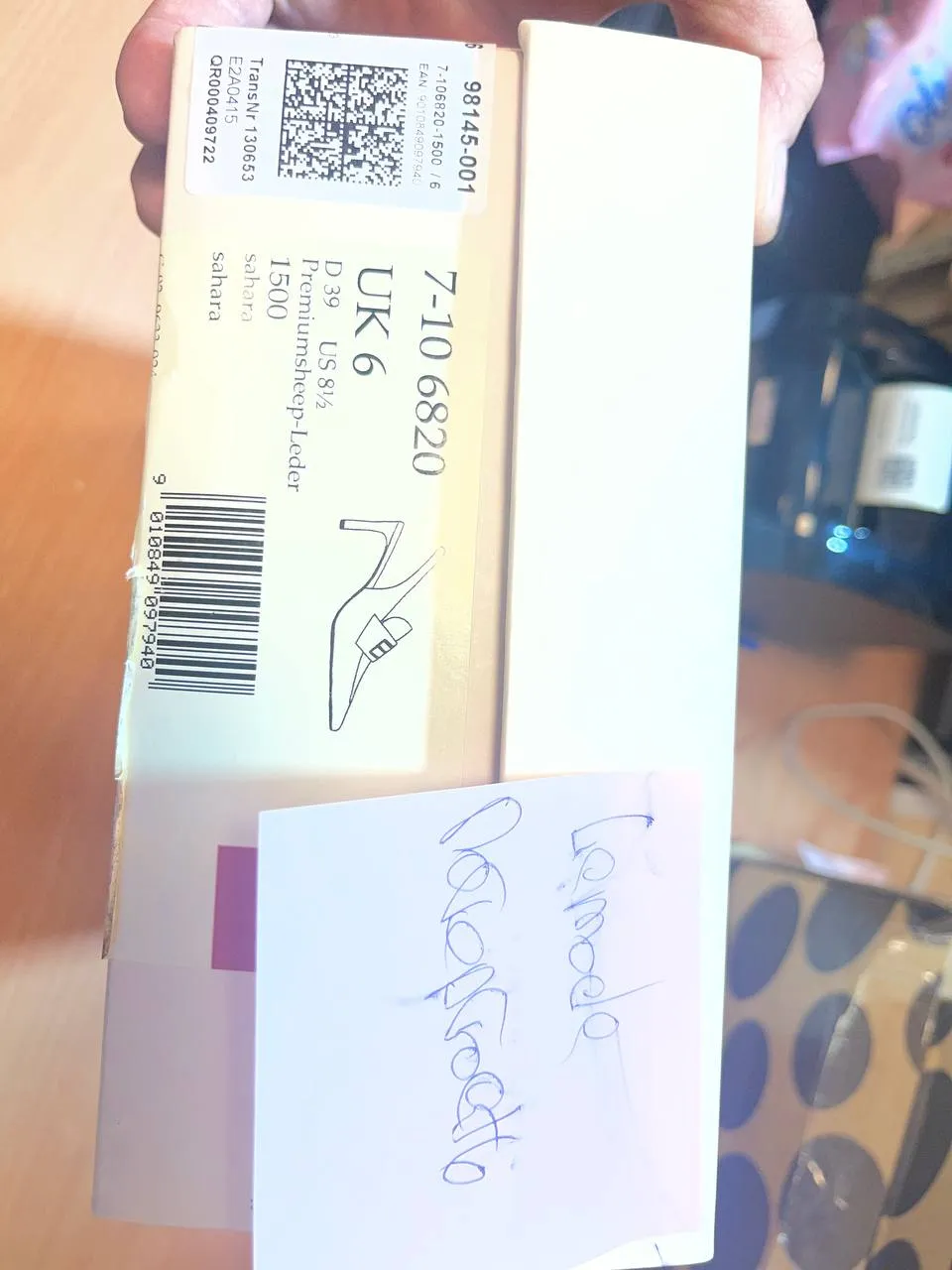 Туфли GWEN артикул 71068201500_N