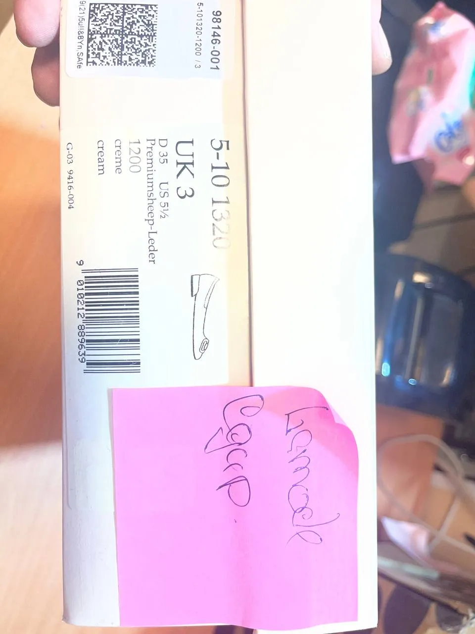 Балетки PEACH артикул 51013201200_N