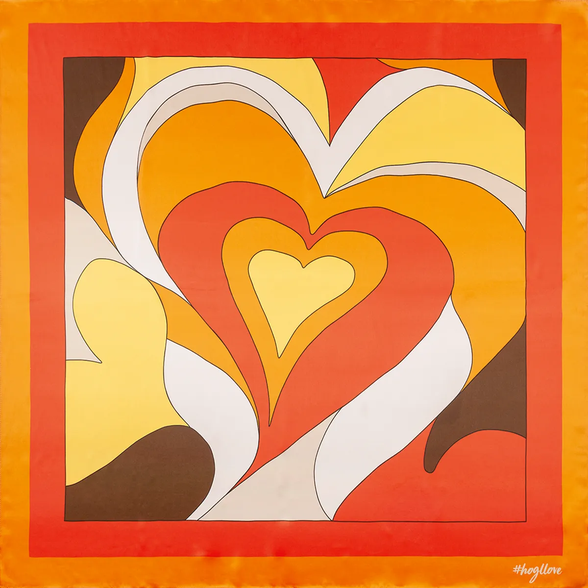 Платки KARREE SUNSHINE LOVE артикул 91520609900