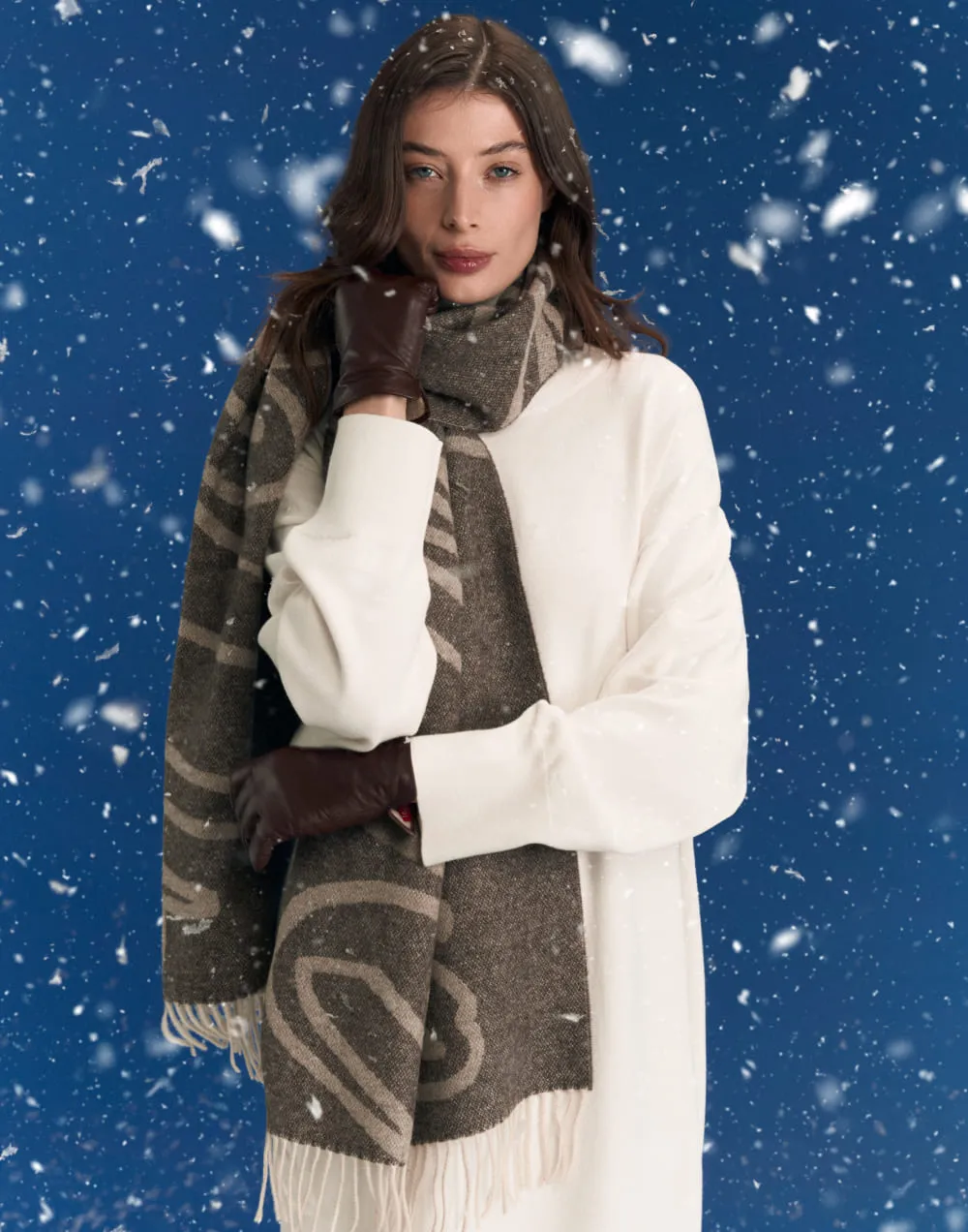 Уютные шарфы